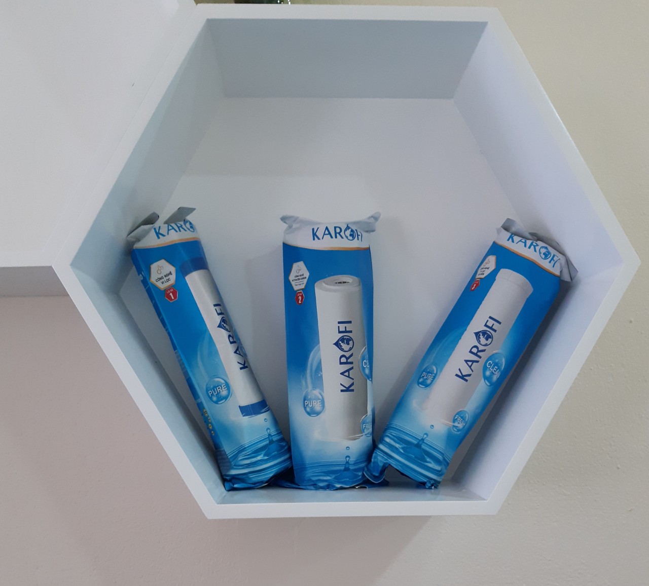 Bộ lõi lọc nước Karofi 123