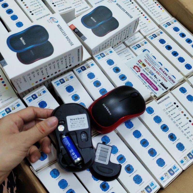 [HCM]Chuột không dây NETBOX HT79 - Hàng chính hãng