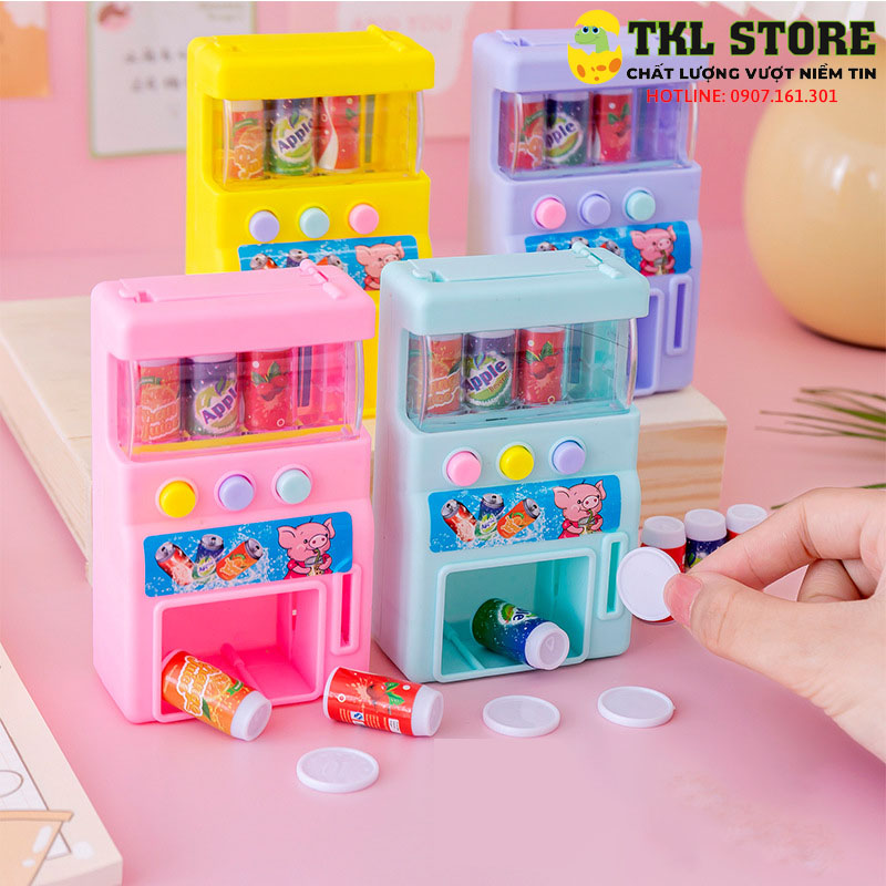 Đồ chơi máy bán nước tự động, đồ chơi mini cho bé - TKL STORE