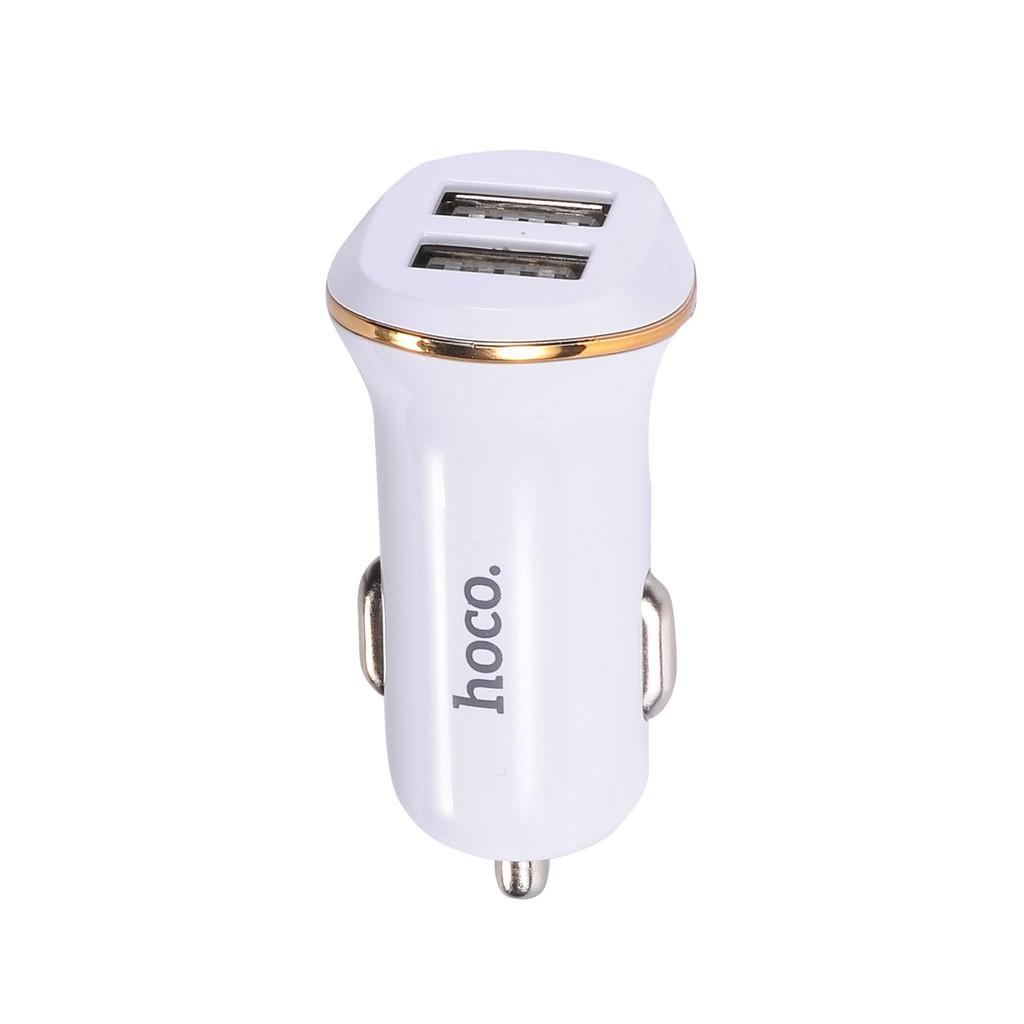 TẨU SẠC ÔTÔ HOCO Z1 2 CỔNG 2.1A