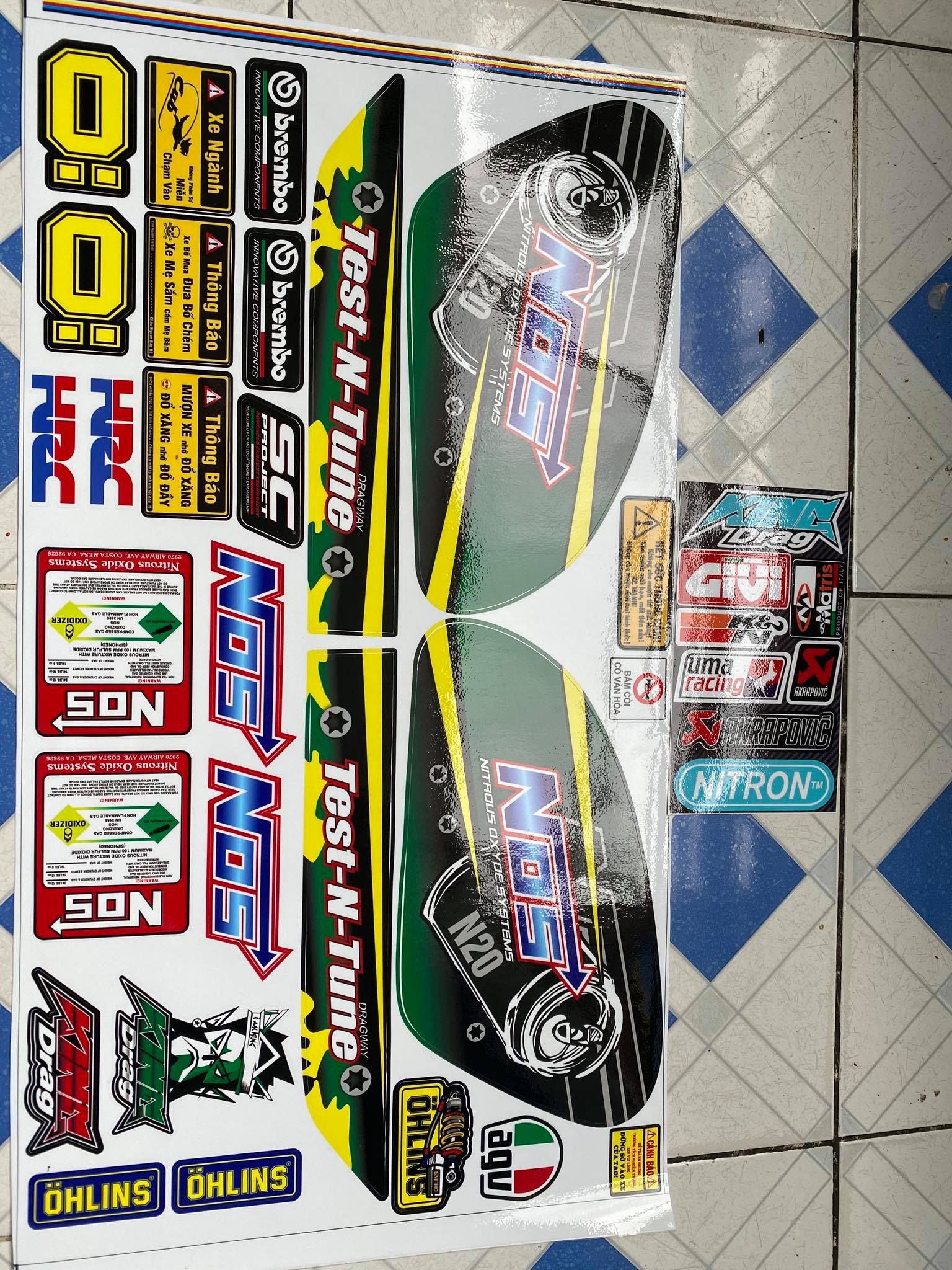[HCM]TEM RỜI CUB 81 CŨ NOS XANH LÁ