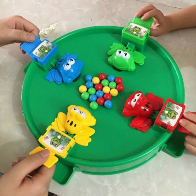 Bộ Đồ Chơi Ếch Ăn Bi Cho Bé