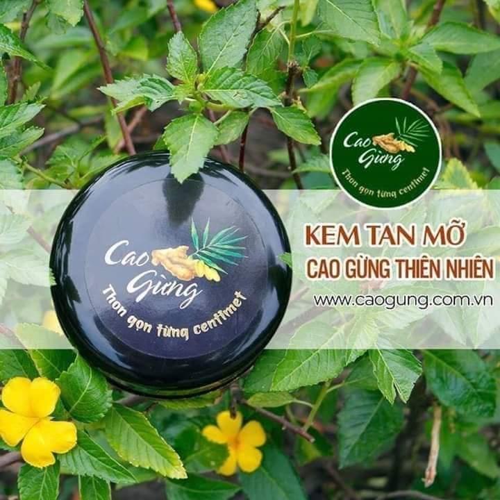 Cao Gừng Tan Mỡ Hộp Lớn 200g