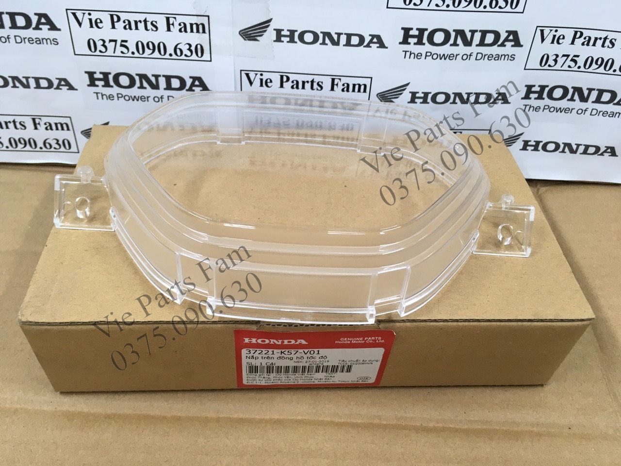 Mặt kính đồng hồ tốc độ Wave Blade 110, hàng din Honda mới 100%