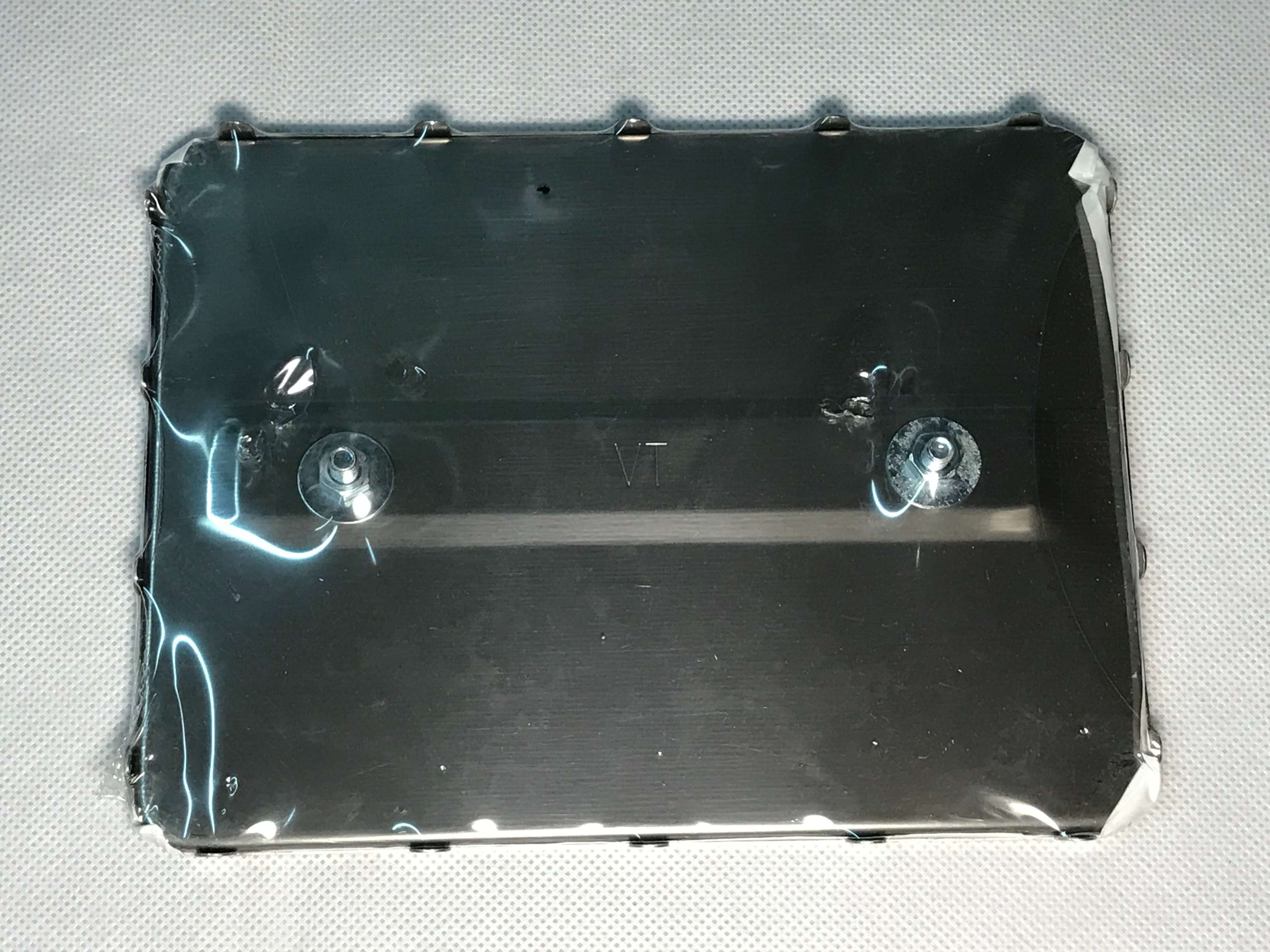 Khung bọc biển số Inox viền trơn cao cấp kèm kính mica