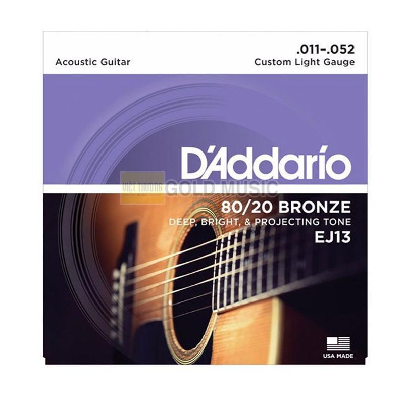Dây Đàn Guitar Acoustic - D'Addario EJ13