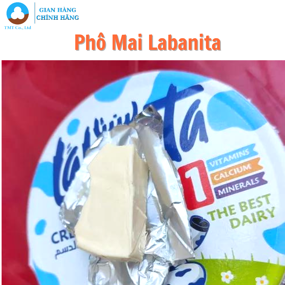 Phô mai miếng Labanita 8 miếng/ 16 miếng