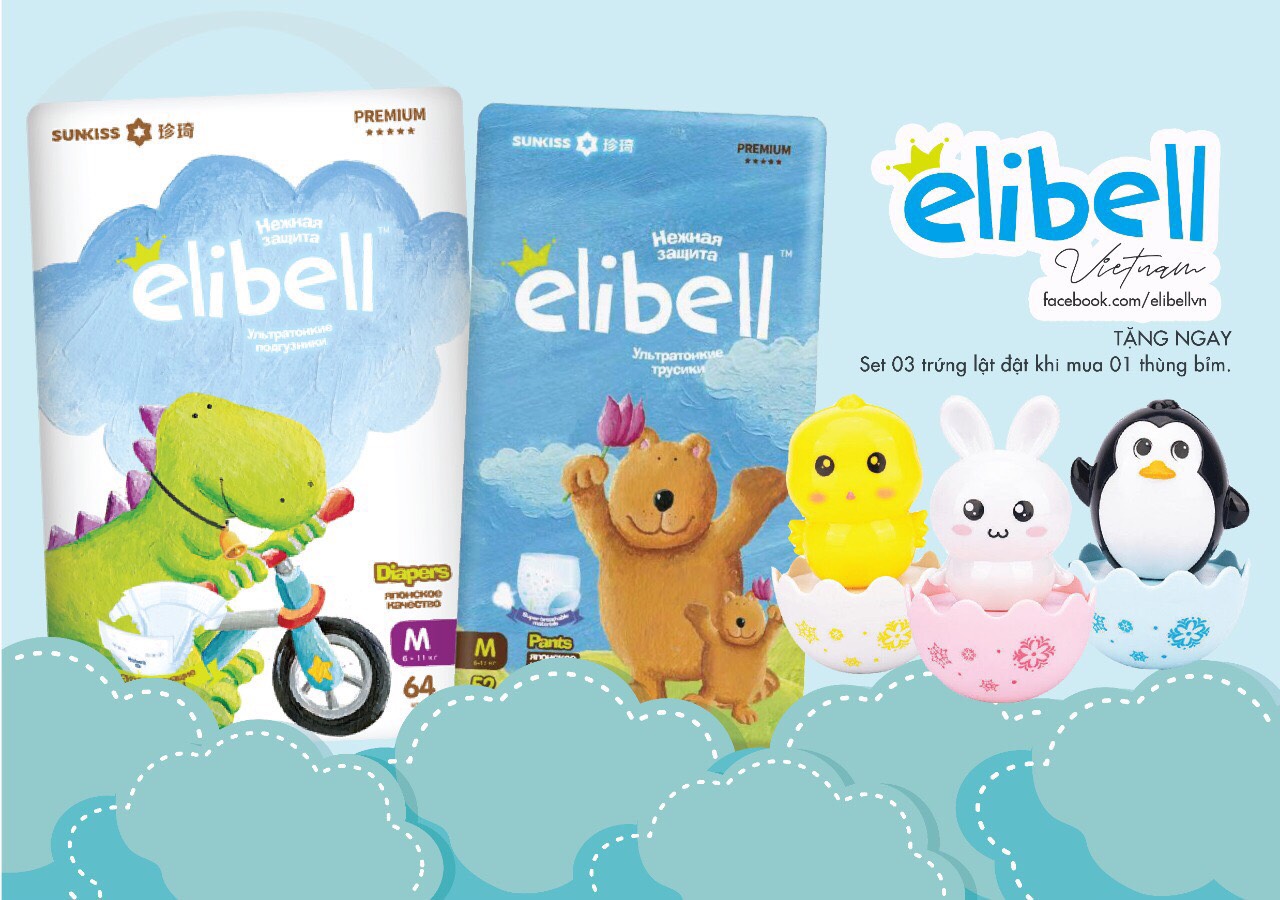 [ MUA 03 BỊCH BỈM TẶNG SET 03 TRỨNG LẬT ĐẬT ] SET QUÀ TẶNG 03 TRỨNG LẬT ĐẬT SIÊU KUTE CHO BÉ