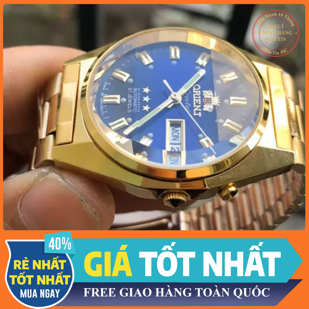 [ ĐỒNG HỒ PHỐ ] ĐỒng hồ nam cơ ORIENT 3 Sao + Thẻ Bảo Hành