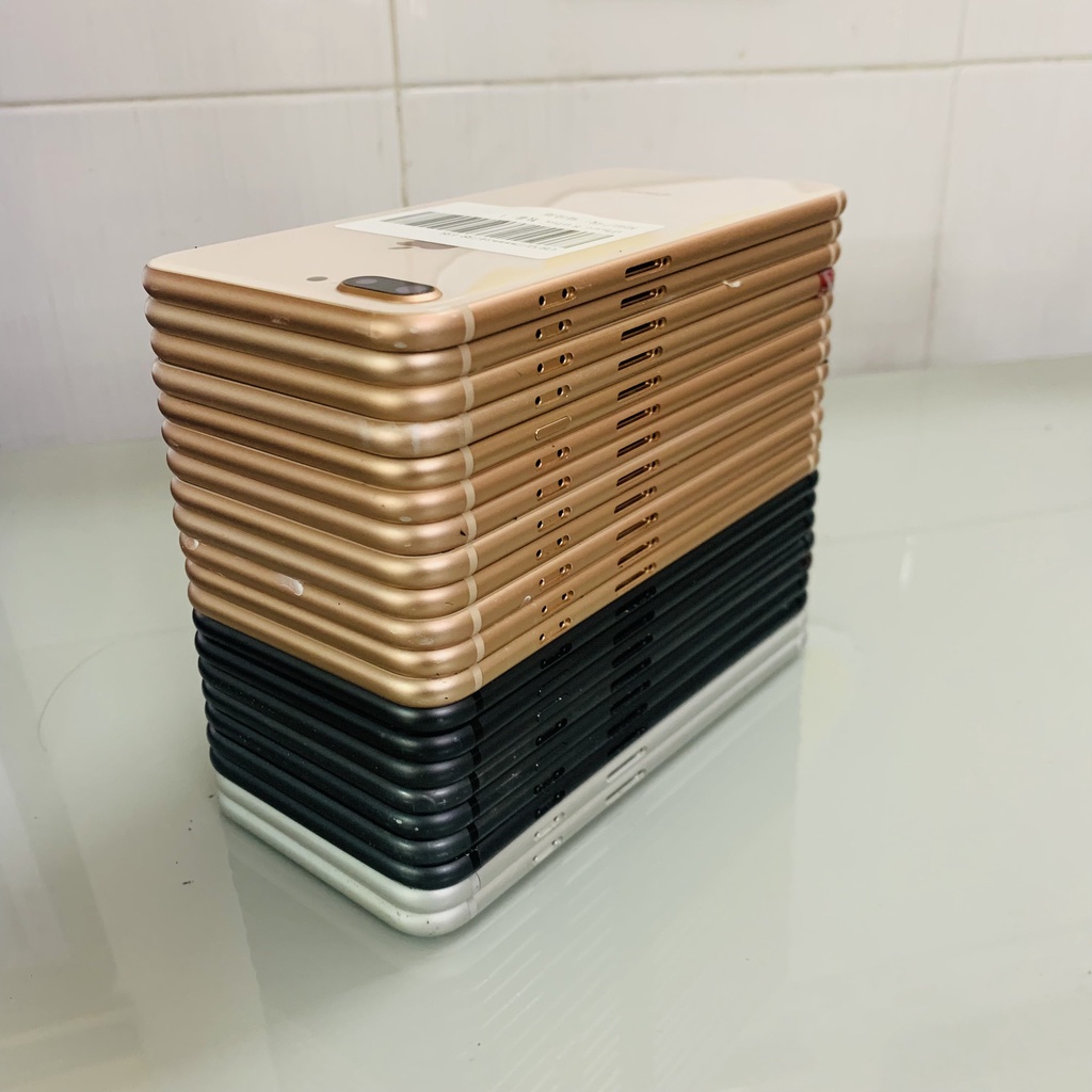 Vỏ zin tháo máy ip 8plus (màu vàng hồng, đen, trắng) 80%