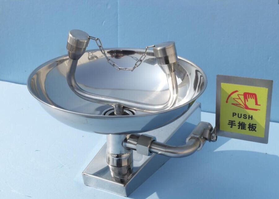 chậu rửa mắt khẩn cấp inox 304 cao cấp