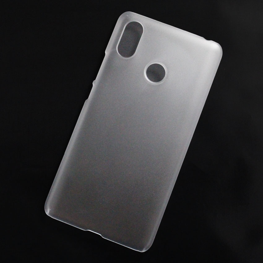 Ốp lưng cho Xiaomi Mi Max 3 nhựa cứng nhám trong