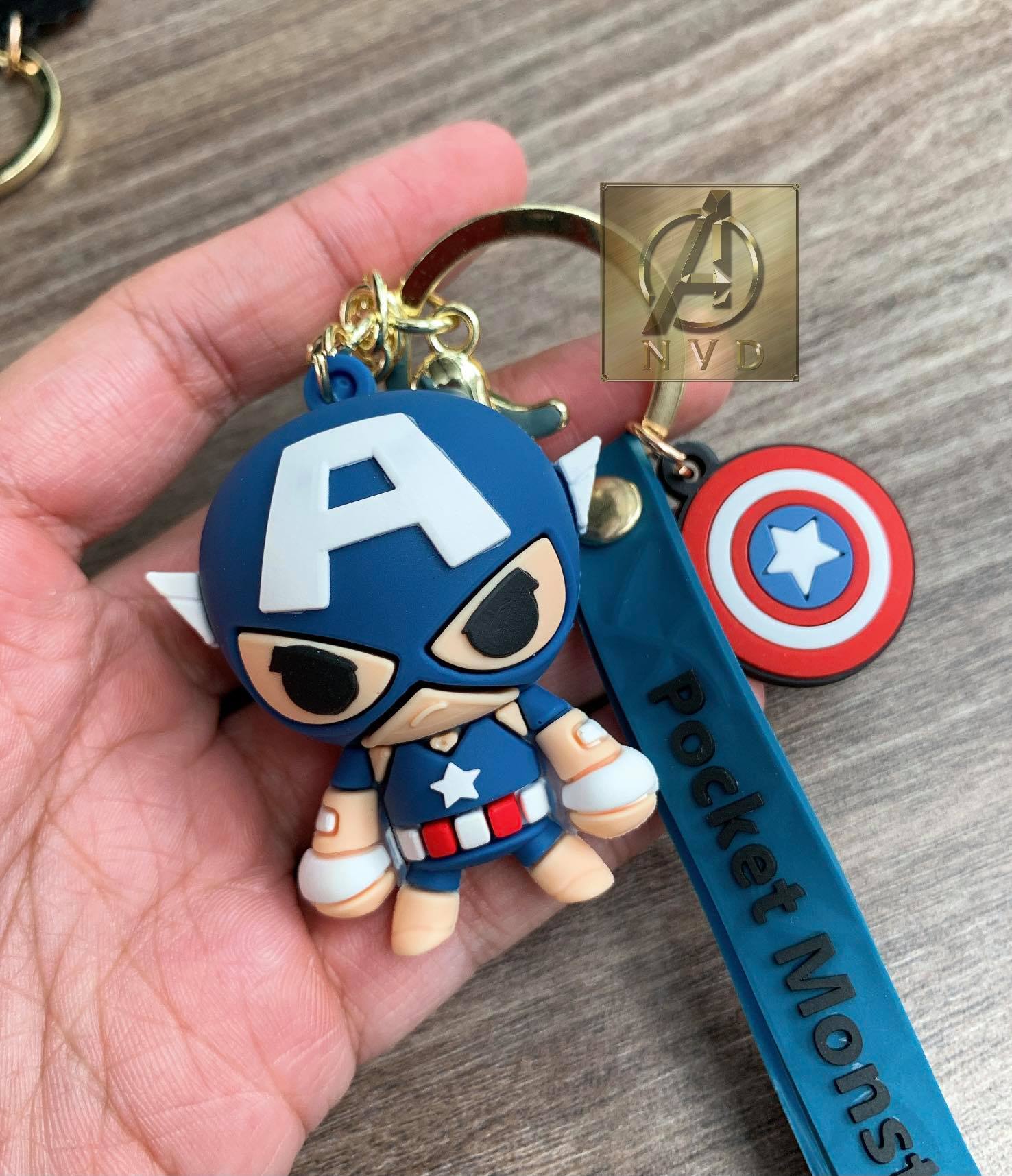 [HCM]Móc khóa Marvel chibi mẫu mới cực cute