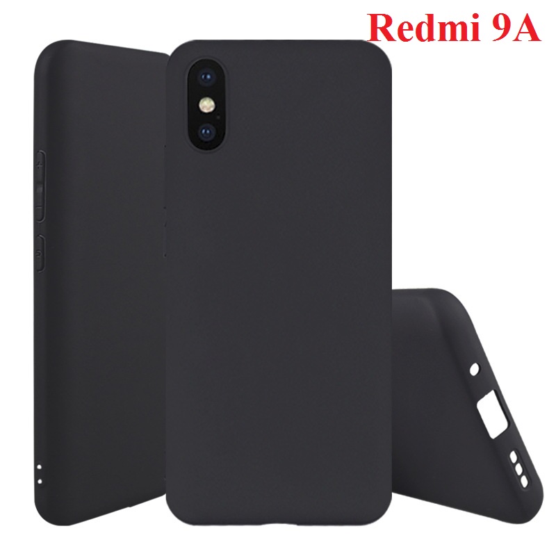 Ốp lưng Silicon Xiaomi Redmi 9A - chất liệu cao cấp ôm sát máy - Không để lại dấu vân tay