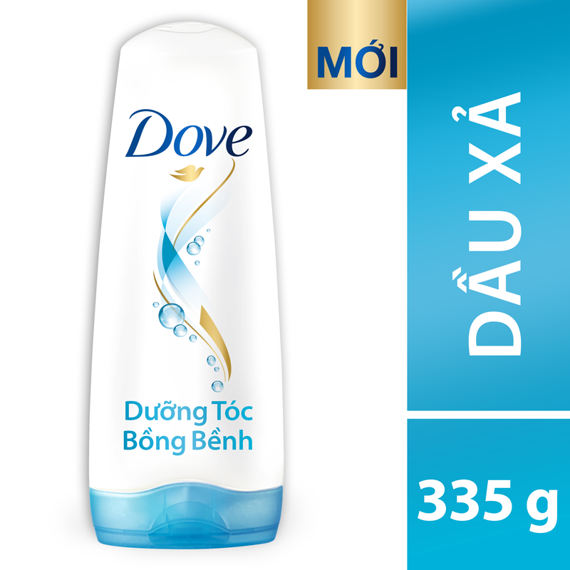 Kem Xả Dove Dưỡng Tóc Bồng Bềnh 335g