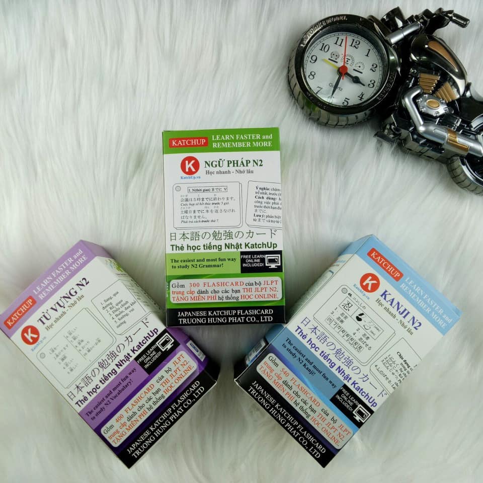 [HCM] Combo Flashcard Trung Cấp Tiếng Nhật N2 – High Quality