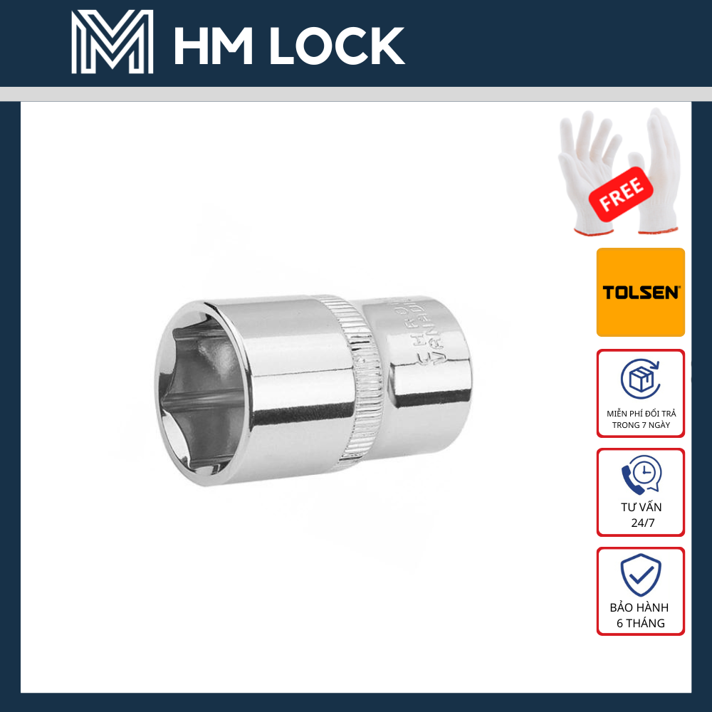 Đầu tuýp lục giác 1/2 inch 8 - 32 mm - hàng chính hãng - 16508