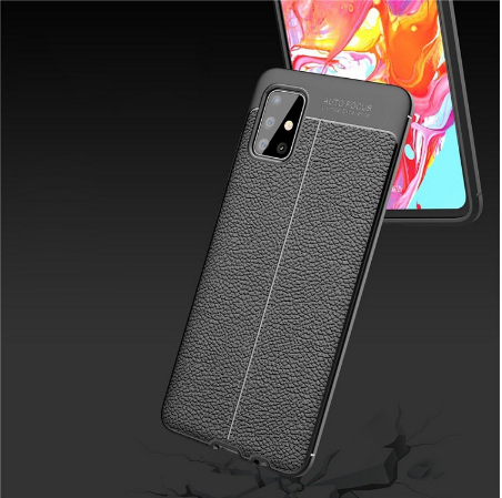 Ốp lưng SamSung Galaxy M51 silicon giả da Auto Focus