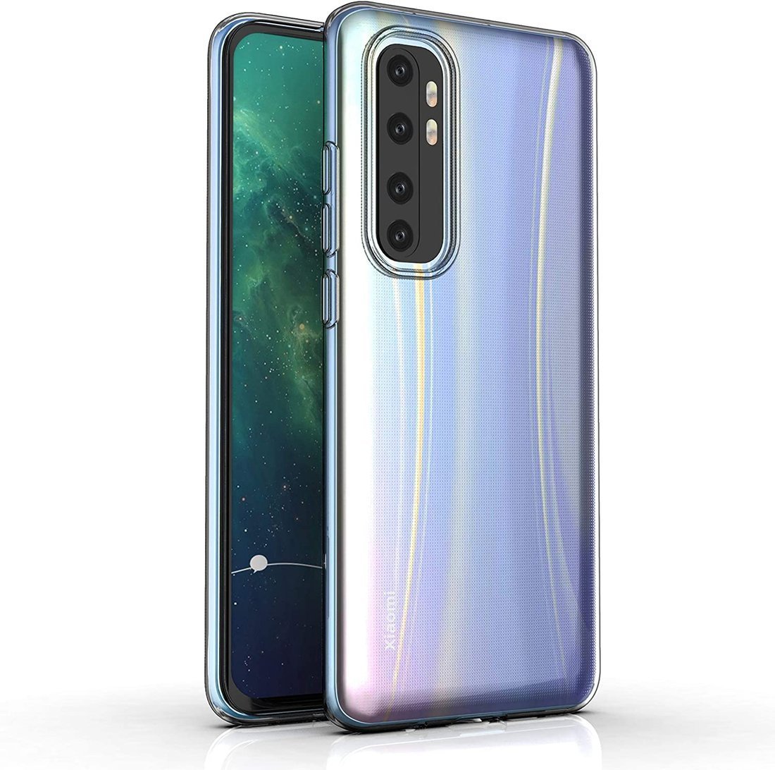Ốp dẻo trong suốt cho Xiaomi Mi Note 10 Lite (Hàng loại A)