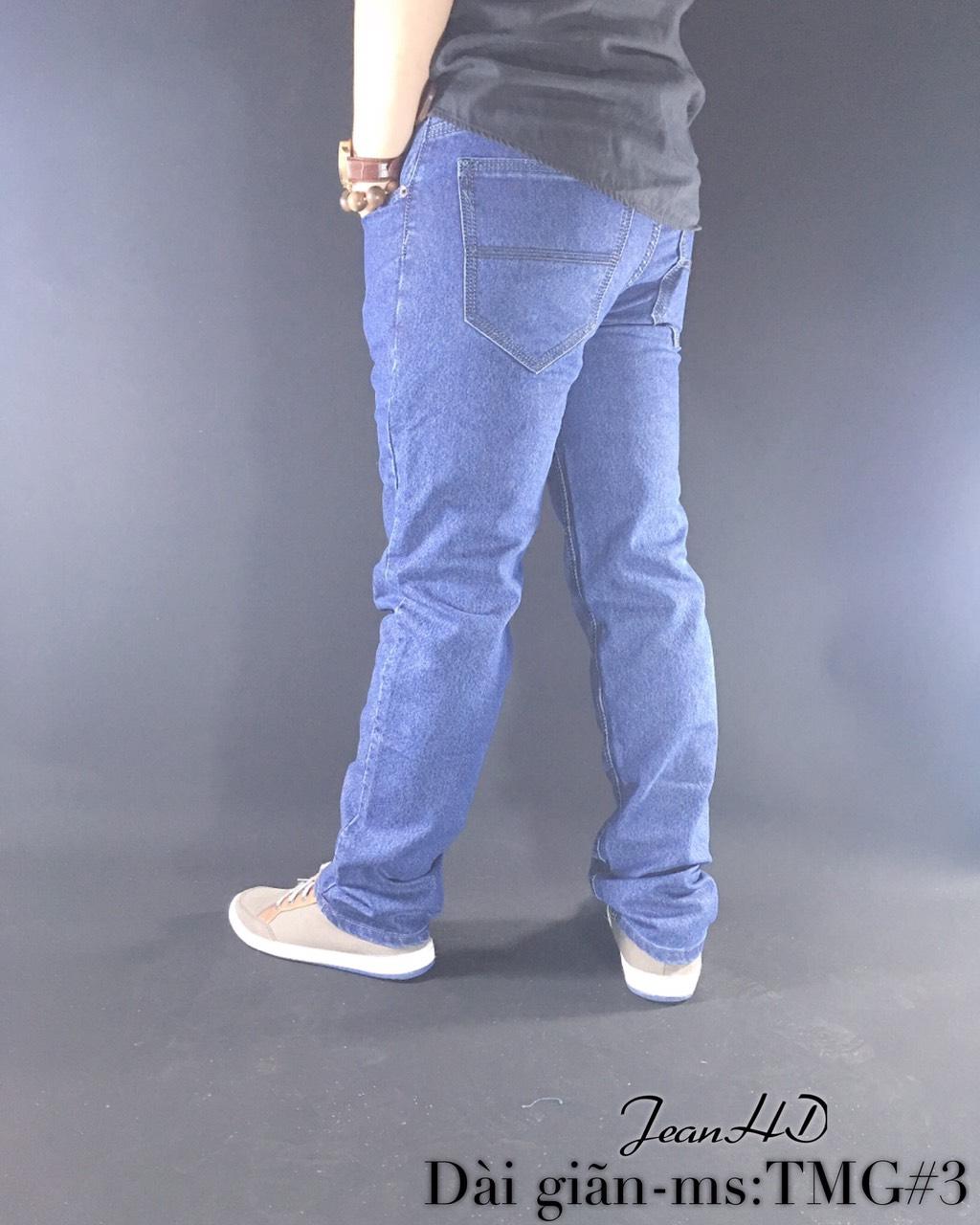 [HCM]QUẦN JEAN GIÃN ỐNG ĐỨNG TMG03