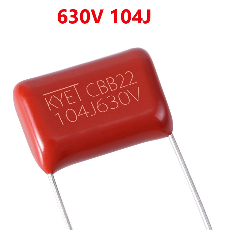 Tụ cbb 630v 102j 103j 223j 333j 104j 224j 334j 474j 105j 1uf hàng chất lượng - tụ đỏ không phân cực