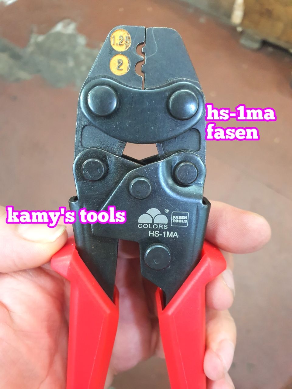[HCM]Kìm Bấm Cos Fasen Hs-1ma (Kiềm Bấm Cos Kềm Bấm Cos)