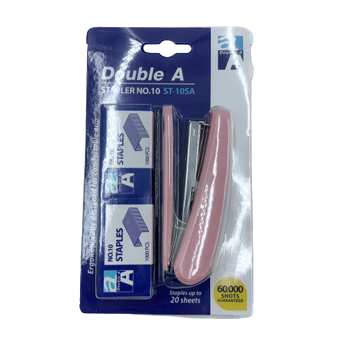 Double A Vỉ Dập Ghim Số 10 (1 Dập Ghim Số 10 + 2 Đinh Ghim Số 10)