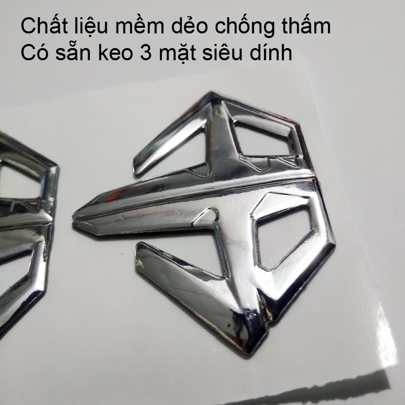 Bộ 2 tem Logo Honda Air Blade dán xe