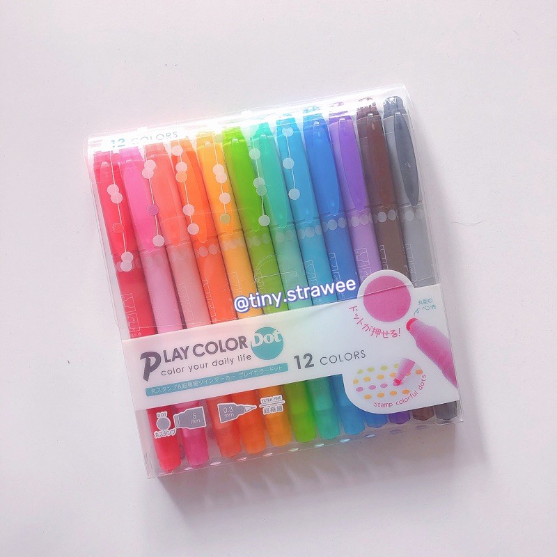 Bút trang trí 2 đầu TOMBOW Play Color Dot