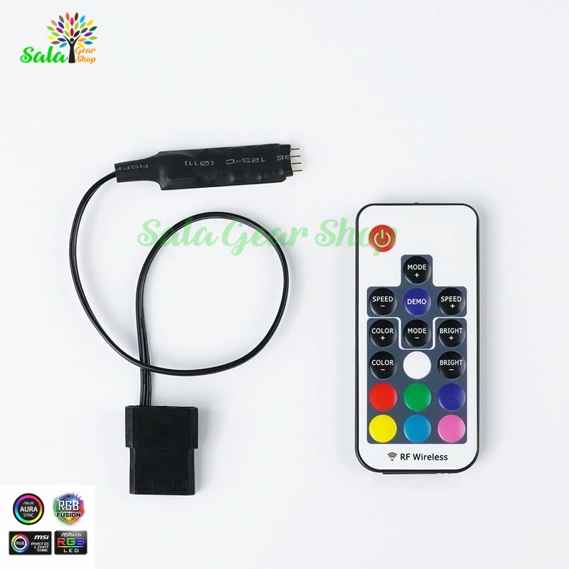 ĐIều khiển LED 5v ARGB và 12v RGB