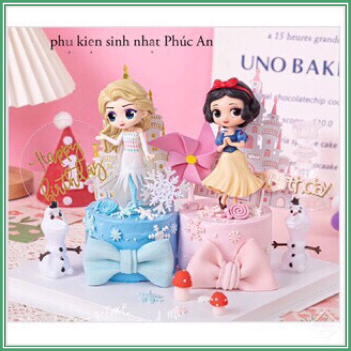 [HCM]Búp bê EIsa mini trang trí bánh kem dễ thương