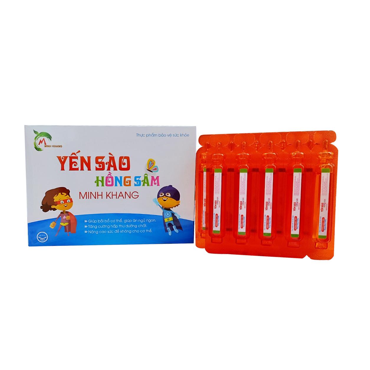Yến Sào Hồng Sâm Minh Khang