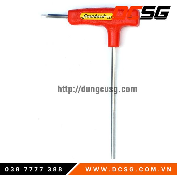 Lục giác T hoa thị, có lỗ Standard T10