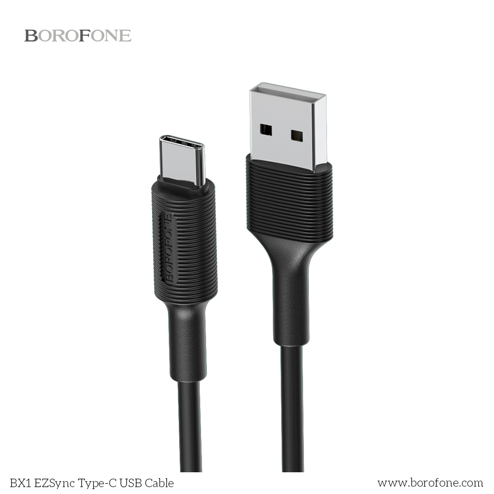 [HCM]Cáp sạc cổng Type-C Micro Lightning dài 1m Borofone BX1
