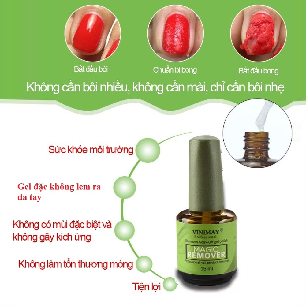 Phá Gel Vinimay Làm Móng Chuyên Nghiệp