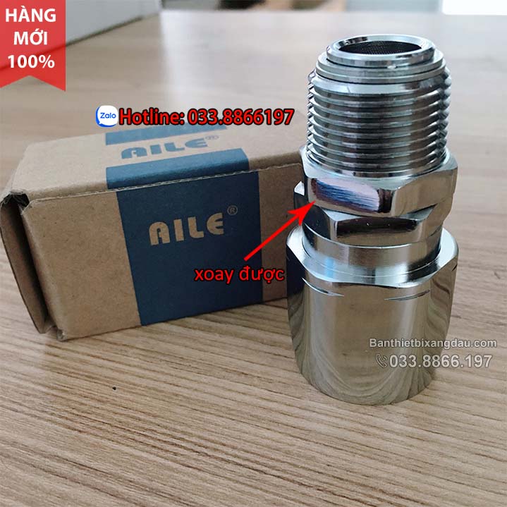 Đầu nối cò bơm và dây bơm xăng dầu phi 27