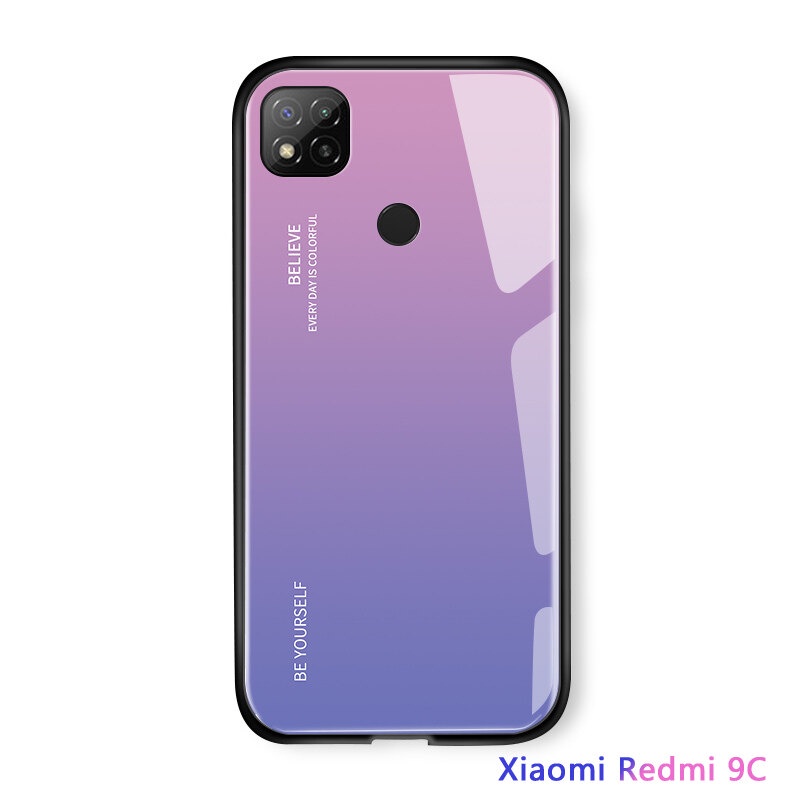 ốp lưng redmi 9c KÍNH CƯƠNG LỰC CAO CẤP