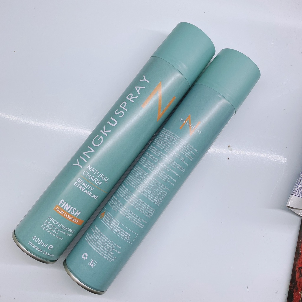Gôm Keo Xịt Tóc YINGKU SPRAY GIỮ NẾP TÓC CỨNG 400ML