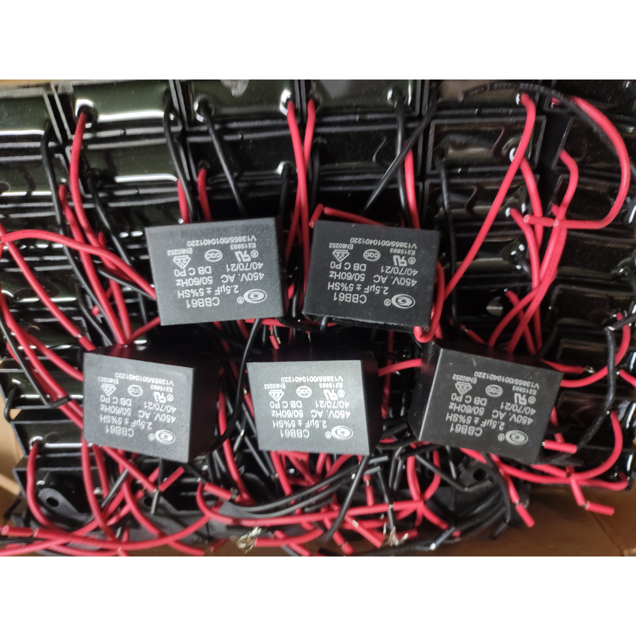 Tụ quạt các loại 2uf, 2.5uf, 4uf, hàng xịn