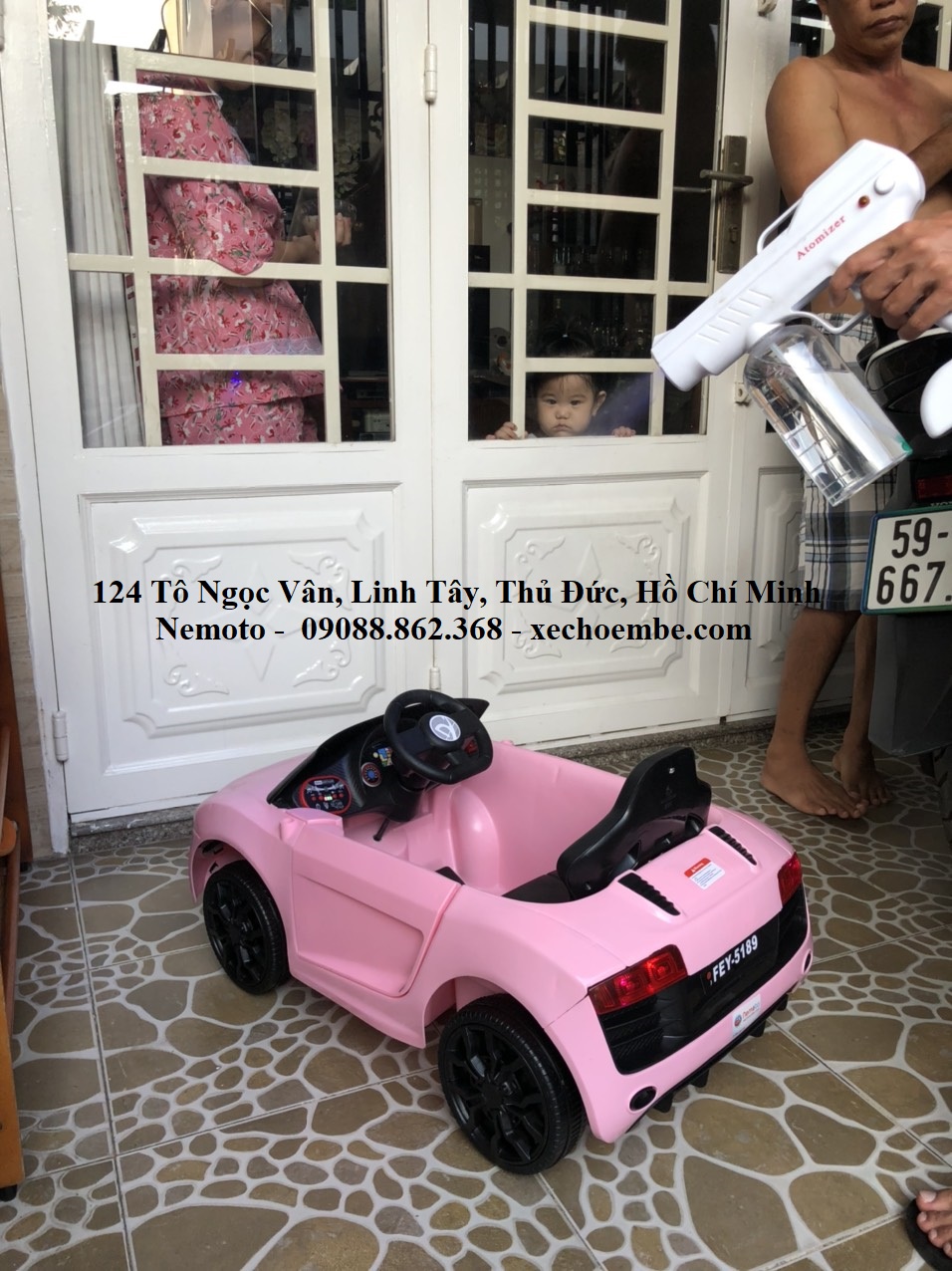 XE Ô TÔ ĐIỆN CHO BÉ /5189