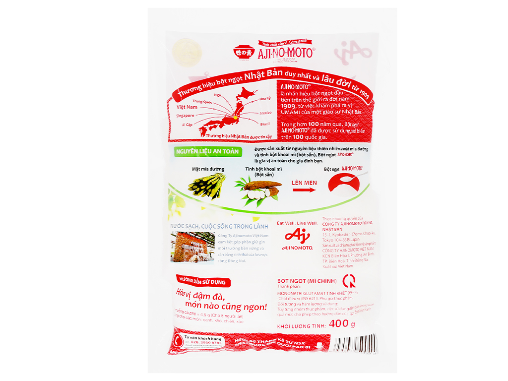 Ajinomoto Msg Large Wing Package 454g