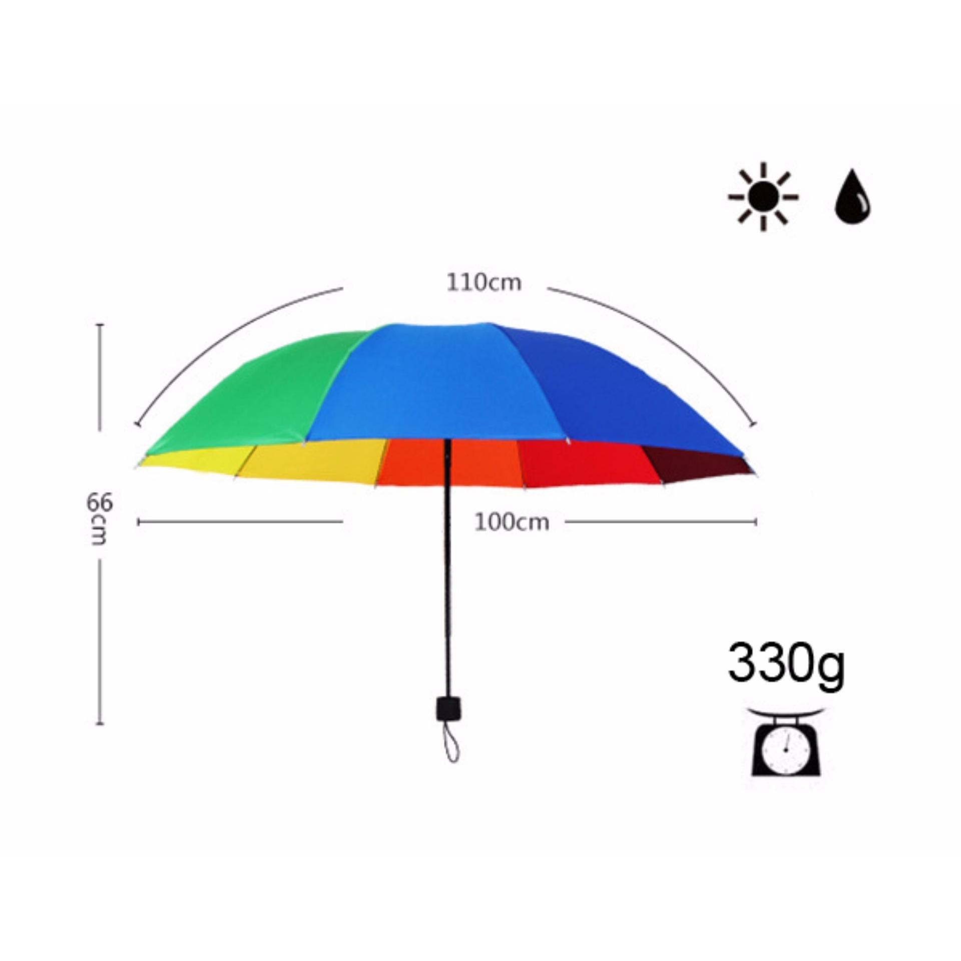 [HCM]Dù xếp 7 sắc cầu vồng (Thái Lan)