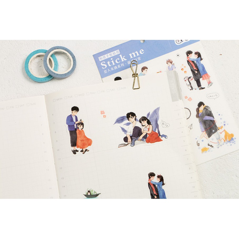Sticker Stick me Gia đình lầy lội