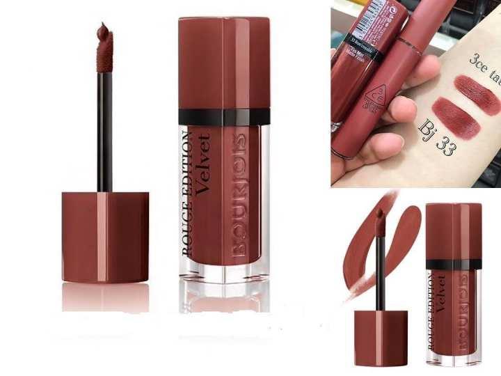 Son Bourjois Velvet BJ màu 33 chuẩn Pháp