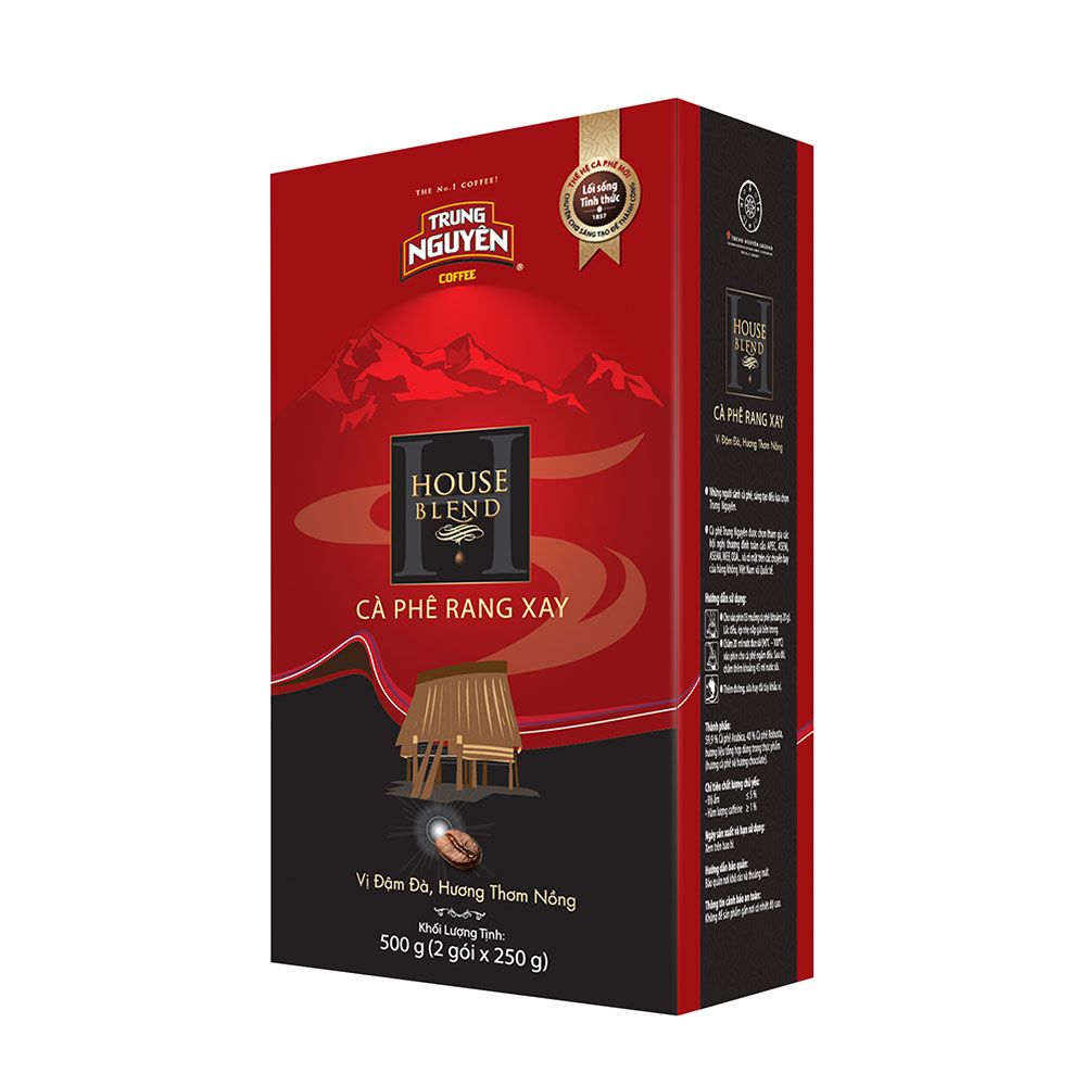 [HCM]Cà phê rang xay Trung Nguyên - Cà phê House Blend