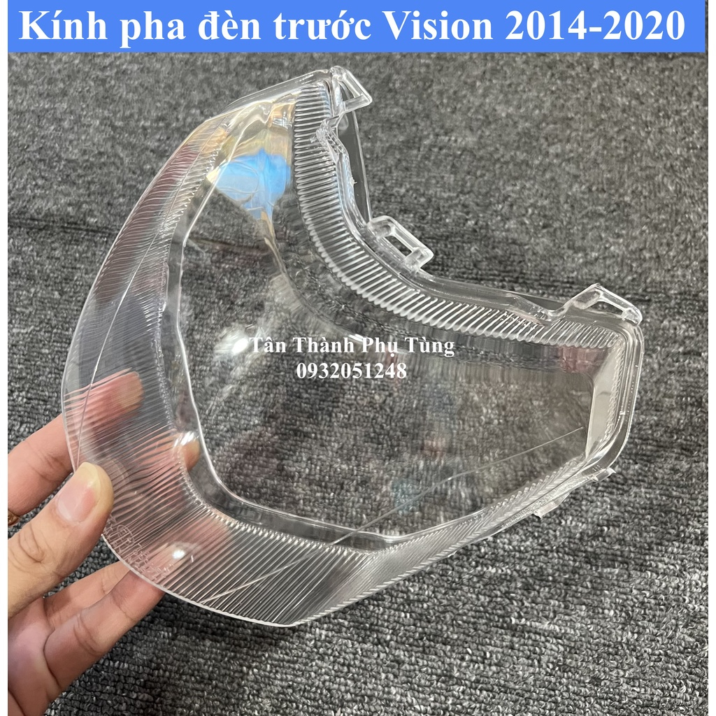 [ HB ]Kính pha đèn Vision đời 2011-2013, 2014-2020