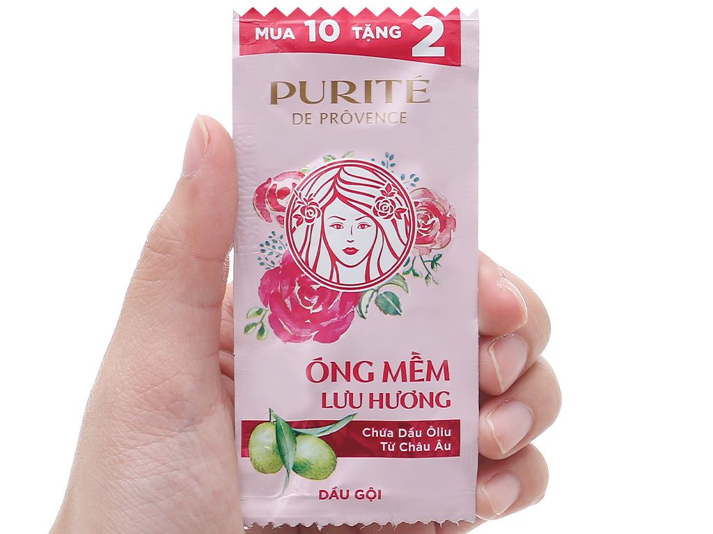 Dầu gội Purité hoa hồng & Olive 5.8ml