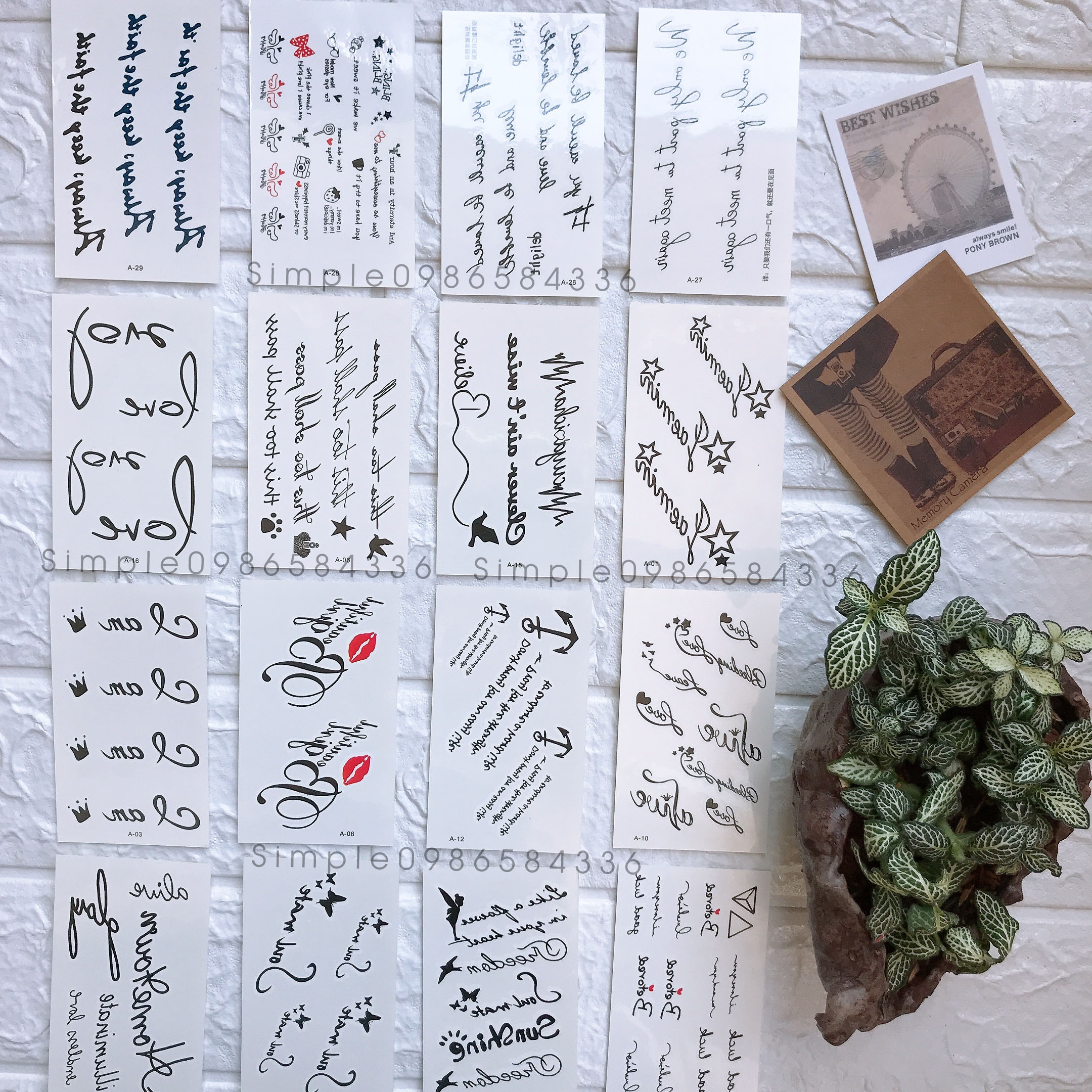 [SALE SHOCK ] Hình Dán Sticker Cực Cá Tính ( NGẪU NHIÊN )