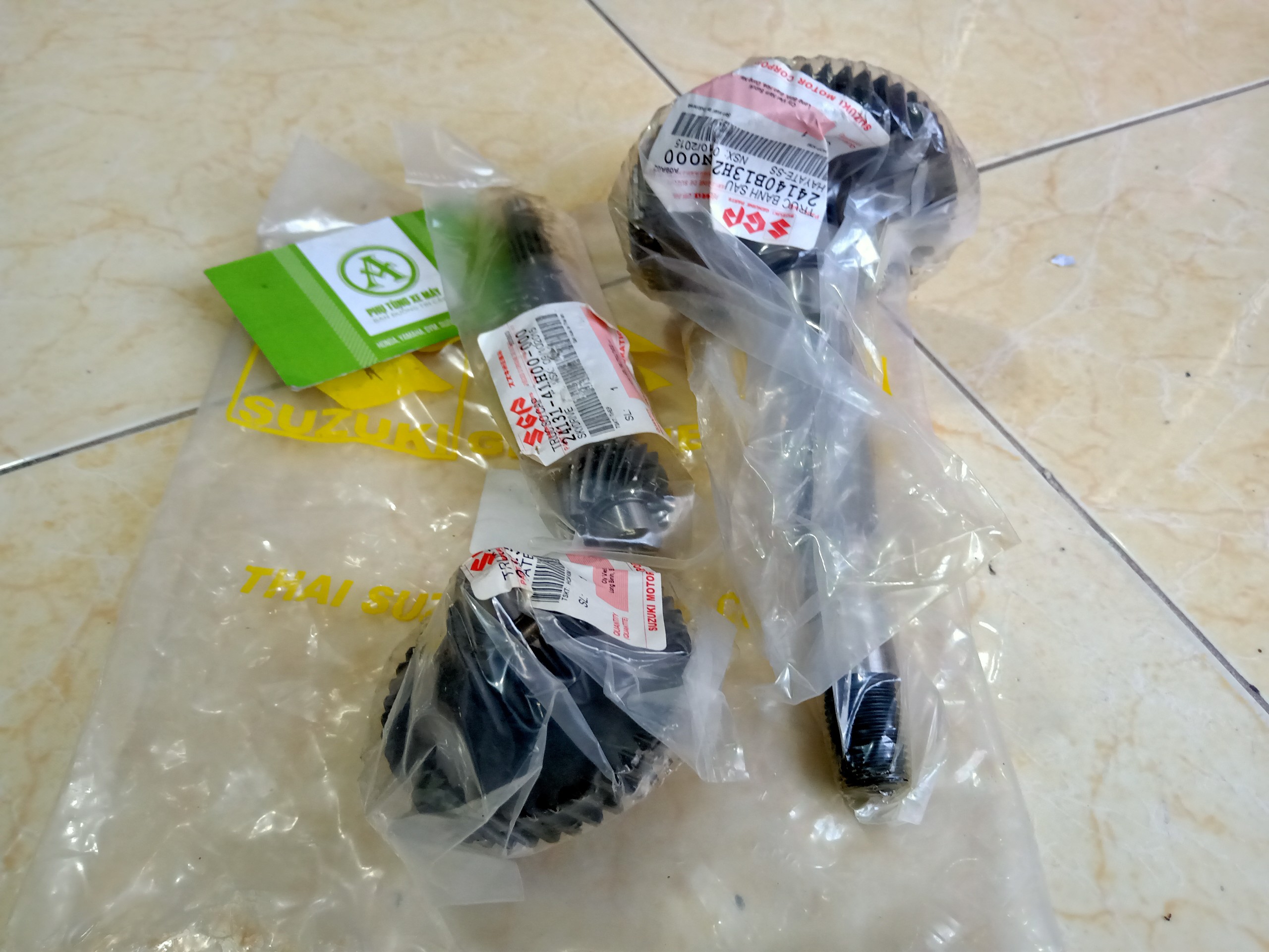 Bộ láp Suzuki Hayate Chính Hãng