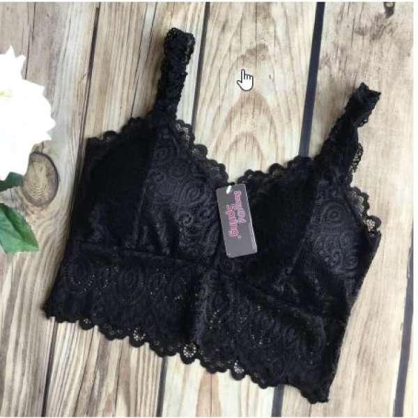Áo Bra Ren 2 Dây Mút Mỏng Sexy Siêu Đẹp 2Q49